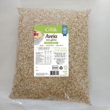 Aveia Sem Glúten Flocos Médios Leve Croc 1kg