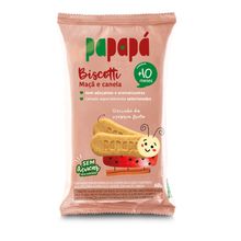 Biscoito Infantil Biscotti com Maçã e Canela Papapá 60g