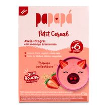 Cereal Infantil Aveia Morango Beterraba Papapá 170g