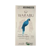 Chocolate Amargo Cacau De Origem Comunidade Uruará 70% Cacau Warabu 25g