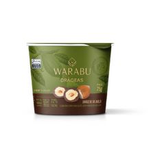 Drágeas De Avelã Cobertas Com Chocolate Zero Açucar Warabu 75g