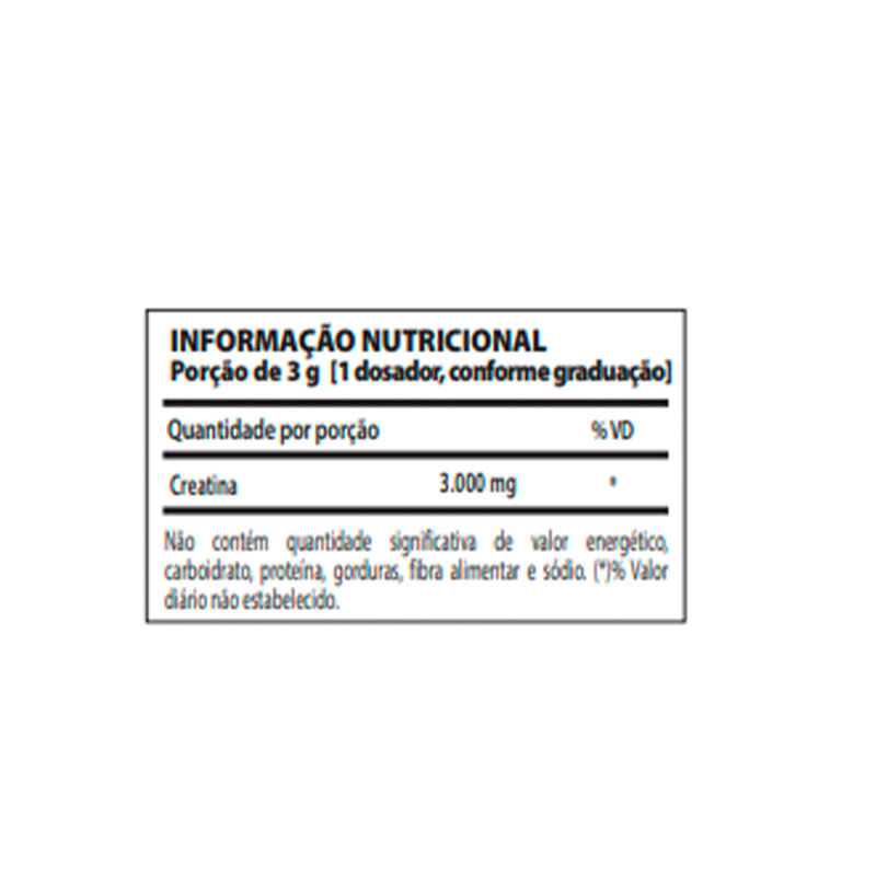 Informações nutricionais