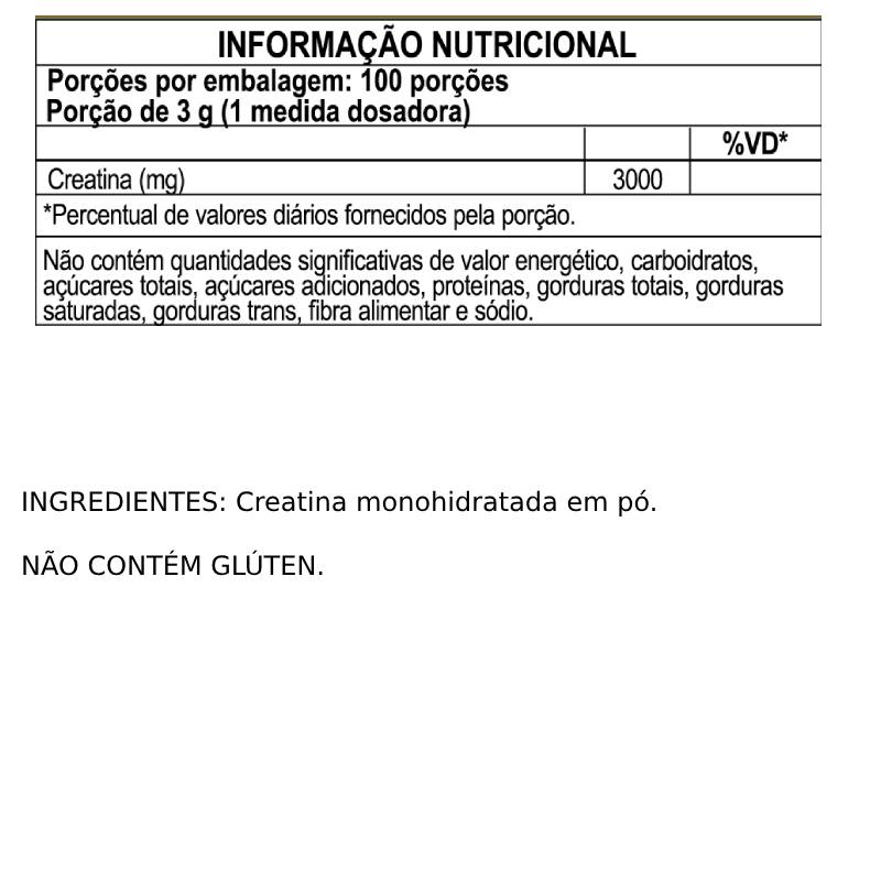 Informações nutricionais