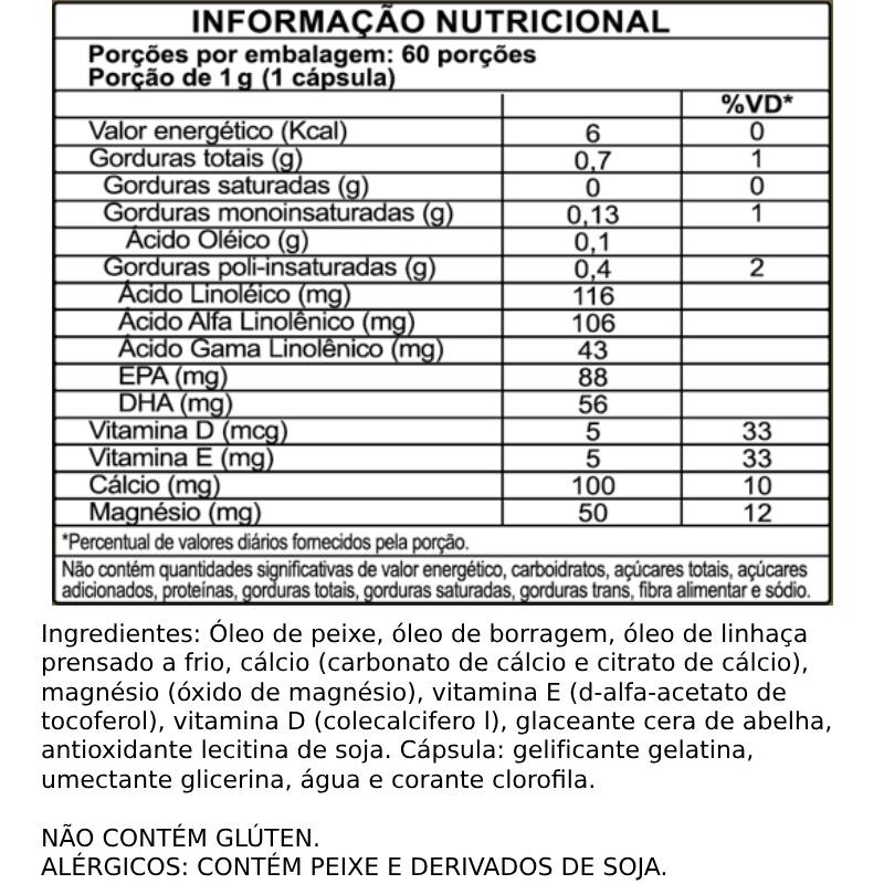 Informações nutricionais