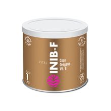 Vital Inib F Coco Orégano e Vitamina E Vital Âtman 1000mg 60Cáps