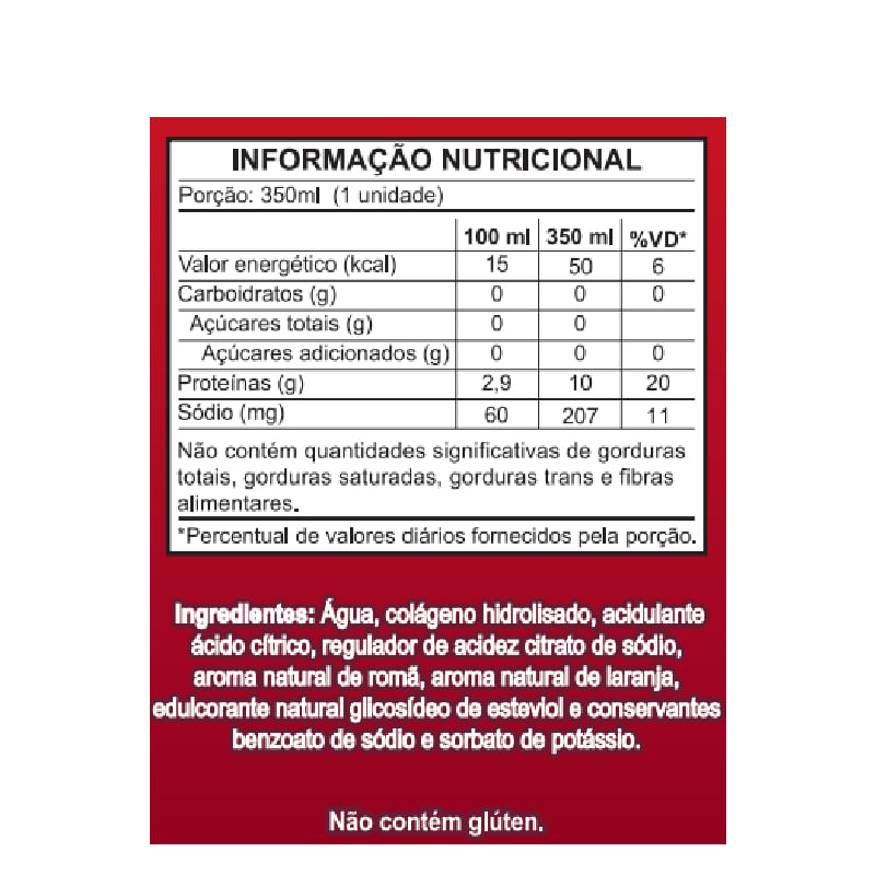 Informações nutricionais