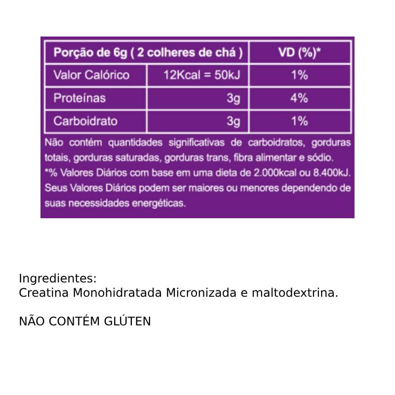 Informações nutricionais