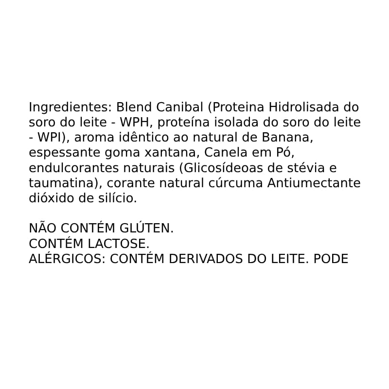 Informações nutricionais