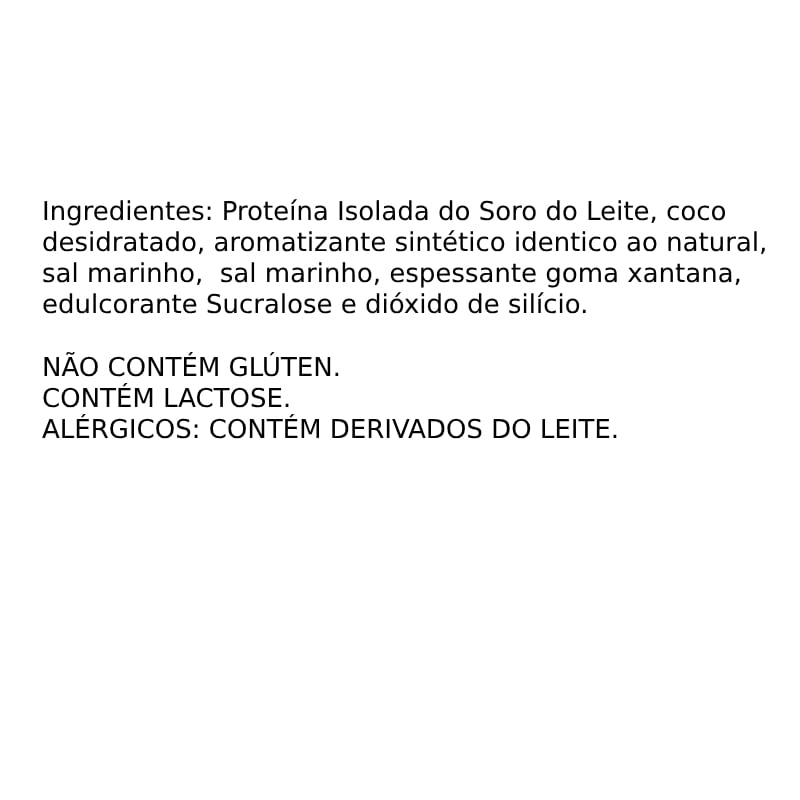 Informações nutricionais