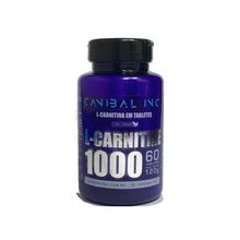 L-Carnitina 1000mg Canibal Inc 60 tabletes