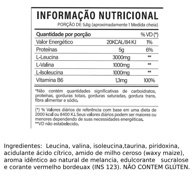 Informações nutricionais