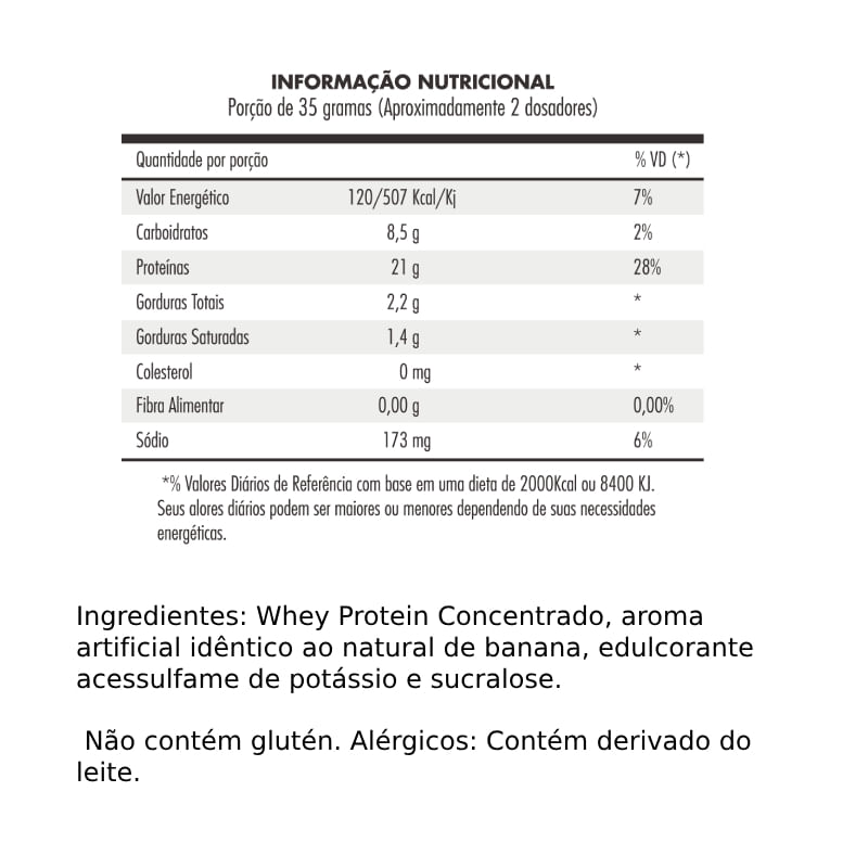 Informações nutricionais