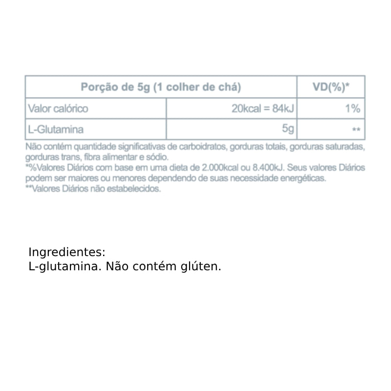 Informações nutricionais