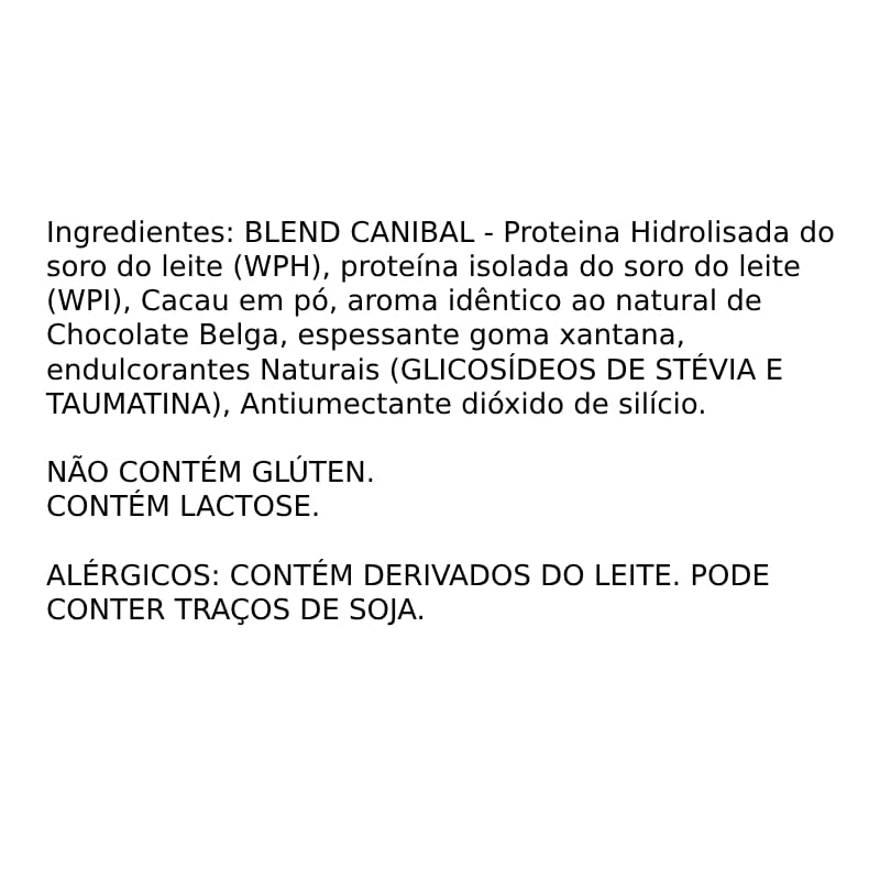 Informações nutricionais