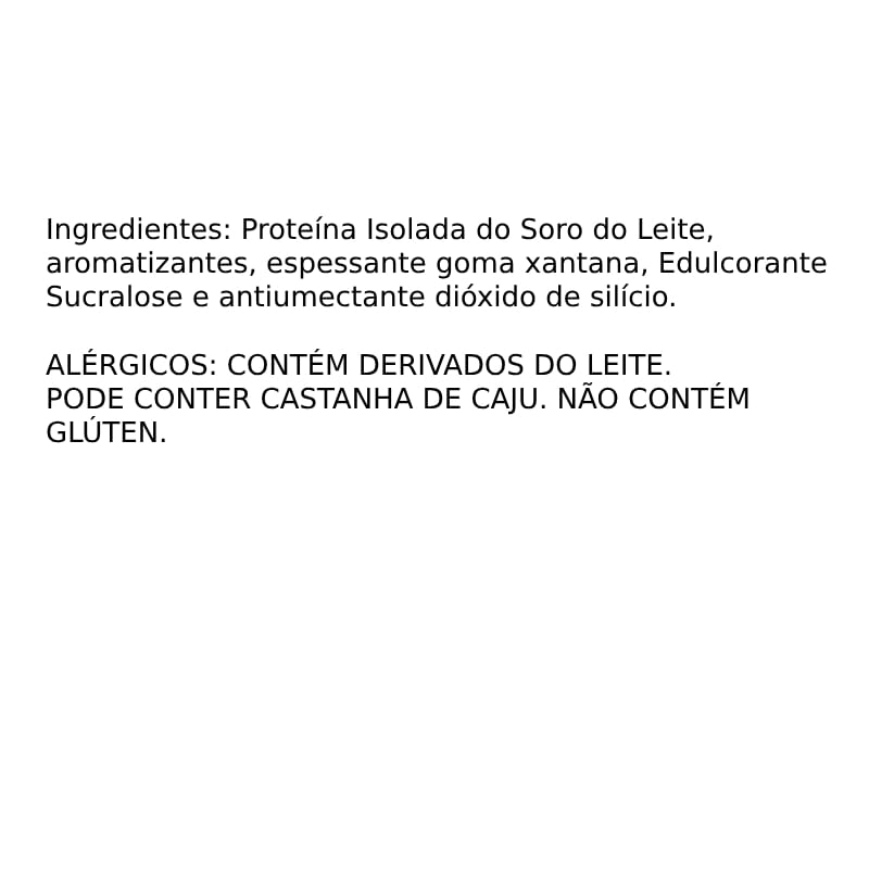 Informações nutricionais