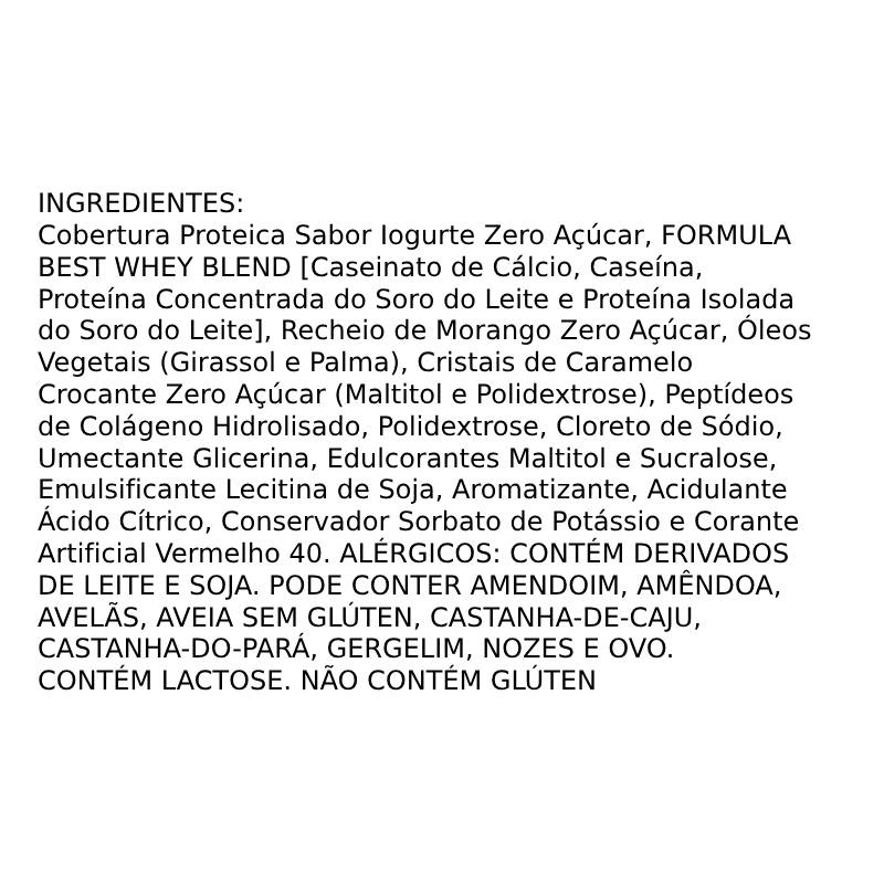 Informações nutricionais