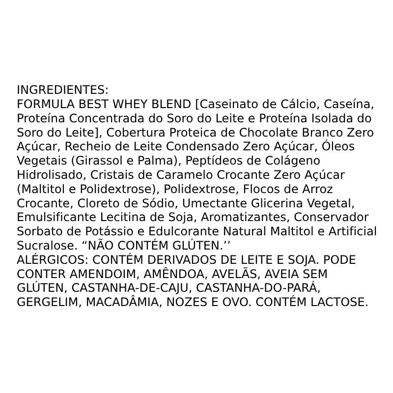 Informações nutricionais