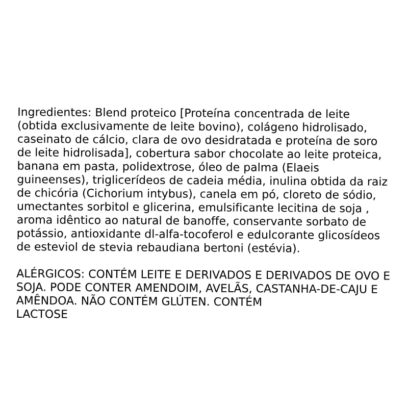 Informações nutricionais