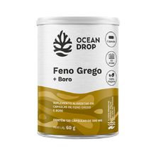 Feno Grego Boro Ocean Drop 500mg 120cáps