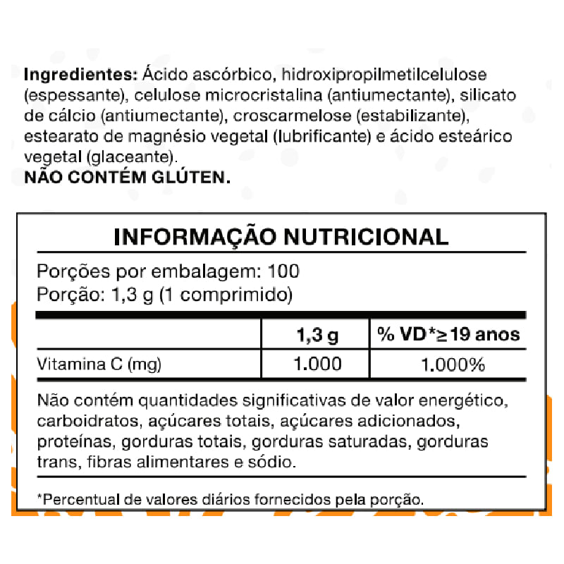 Informações nutricionais