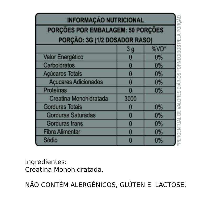 Informações nutricionais