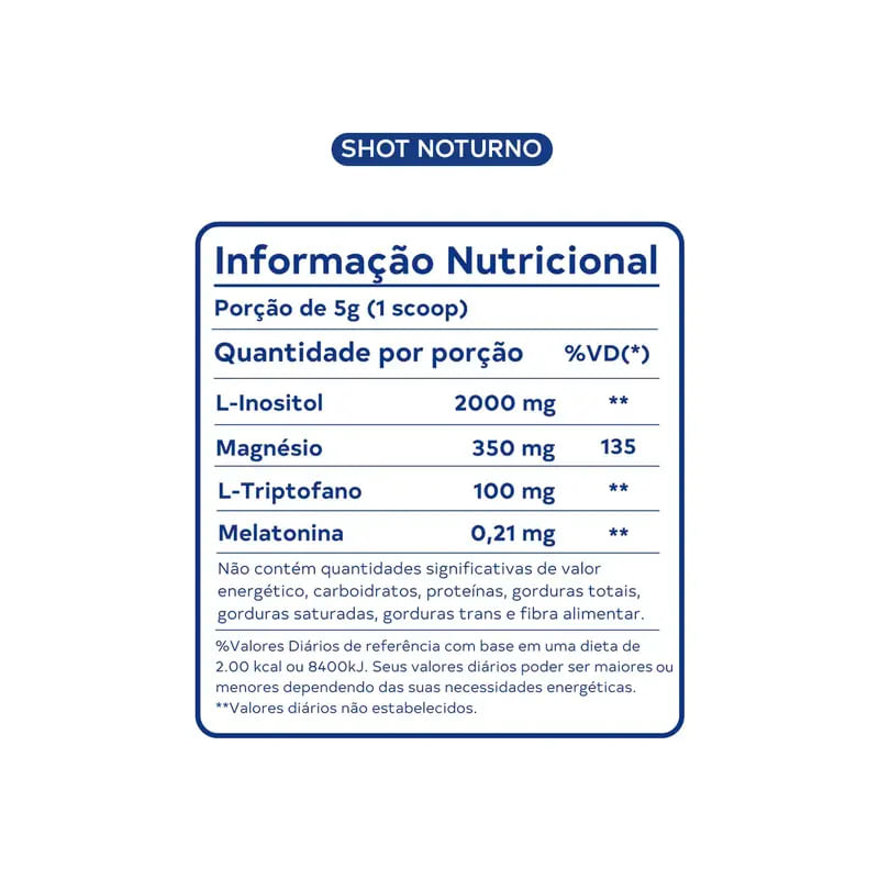 Informações nutricionais