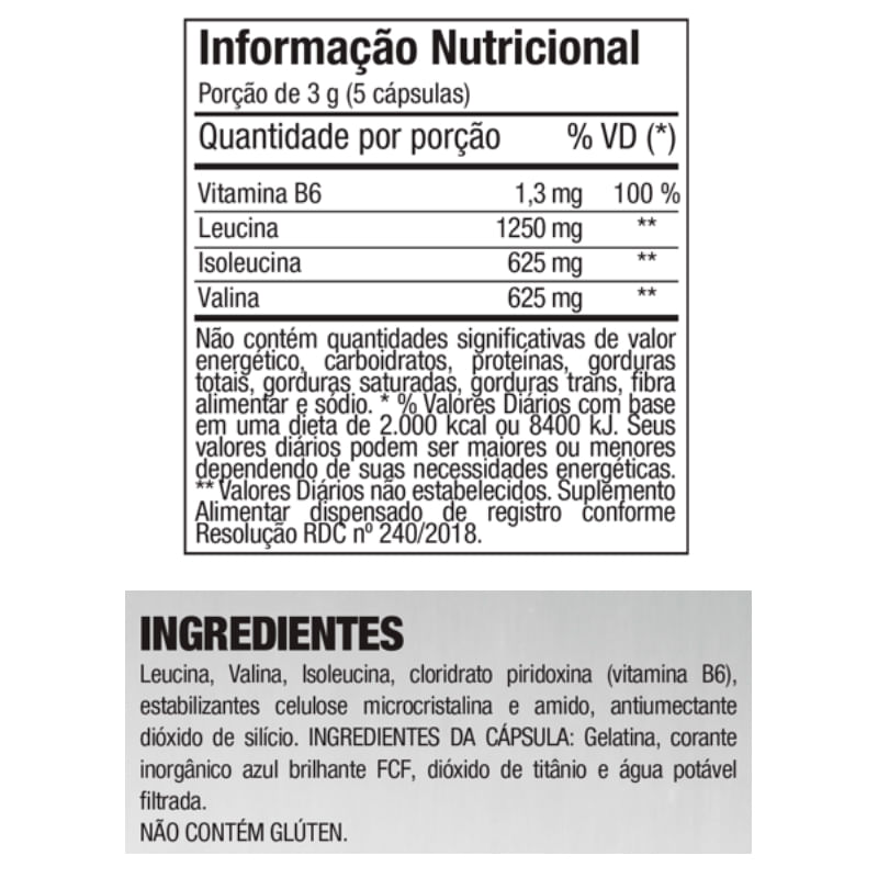 Informações nutricionais