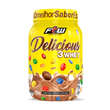 Delicious 3 Whey Chocolates Sortidos FTW 900g