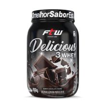 Delicious 3 Whey Chocolate Negro FTW 900g