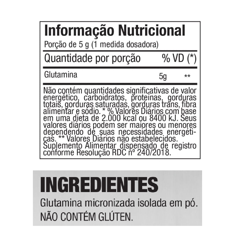 Informações nutricionais