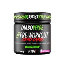 Pre-Workout Zero Carbo Pink Limonade Diabo Verde 300g