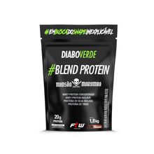 Blend Protein Mansão Maromba Chocolate Refil Diabo Verde 1,8kg