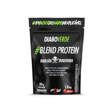 Blend Protein Mansão Maromba Morango Refil Diabo Verde 1,8kg