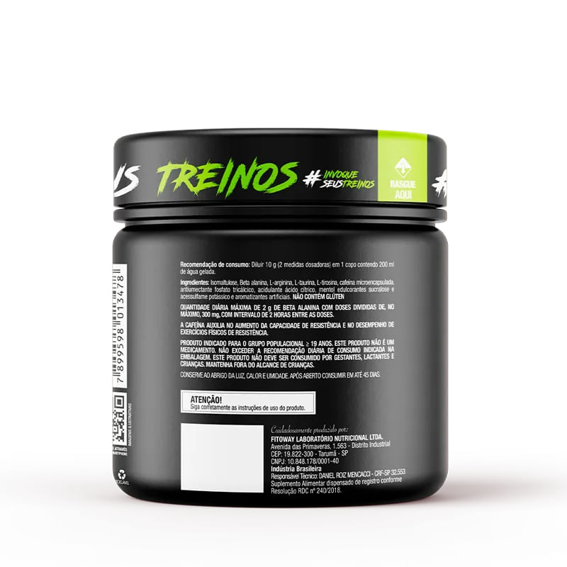 Informações nutricionais