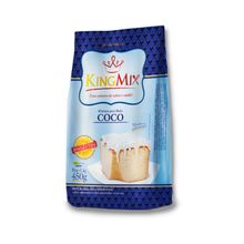 Mistura para Bolo de Coco Sem Glúten e Sem Lactose King Mix 450g