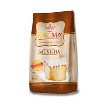 Mistura para Bolo de Baunilha Sem Glúten e Sem Lactose King Mix 450g