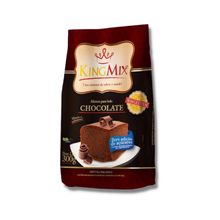 Mistura para Bolo de Chocolate Zero Açúcar Sem Glúten e Sem Lactose King Mix 300g