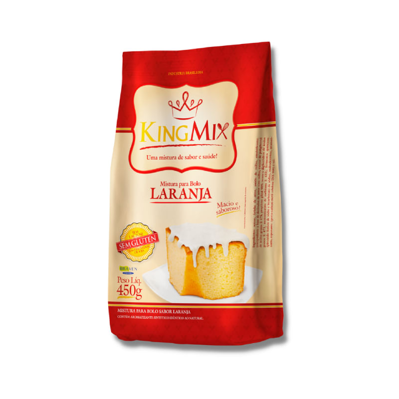 950000065373_Mistura_para_Bolo_de_Laranja_Sem_Gluten_e_Sem_Lactose_King_Mix_450g