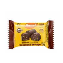 Bombom Maciço Castanha Caju Flormel 15g