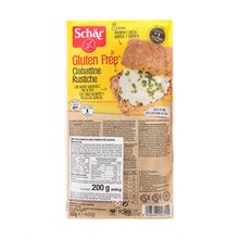 Pão ciabatta multigrãos pré-assado sem glúten - Schar