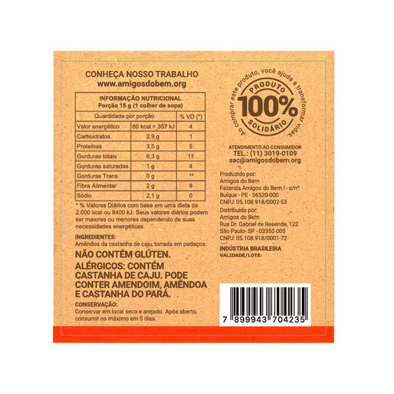 Informações nutricionais