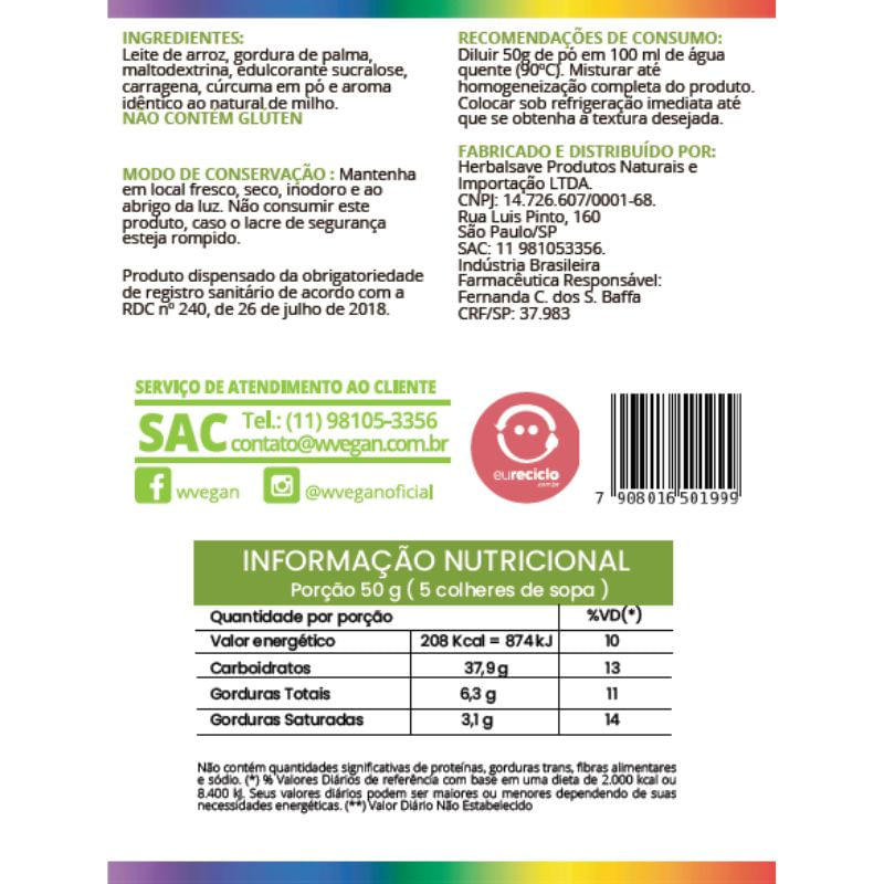 Informações nutricionais