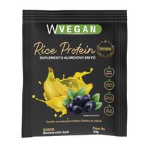 Rice Protein Premium Banana Acai 50g Wvegan