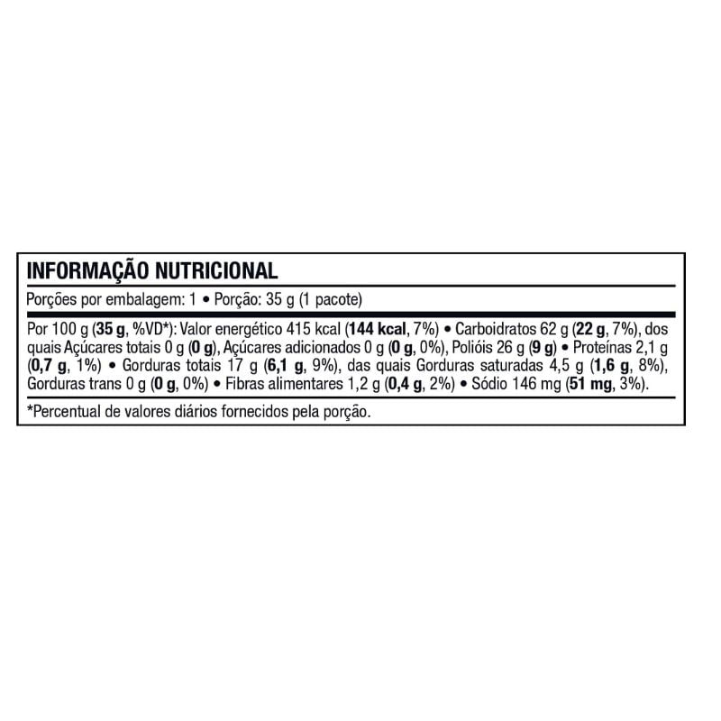 Informações nutricionais