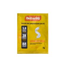Pasta de Amendoim em Pó Leite Em Pó Sachê BetterPB 15g