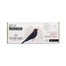 Chocolate 60% Jambu E Pimenta Assisi Warabu 40g