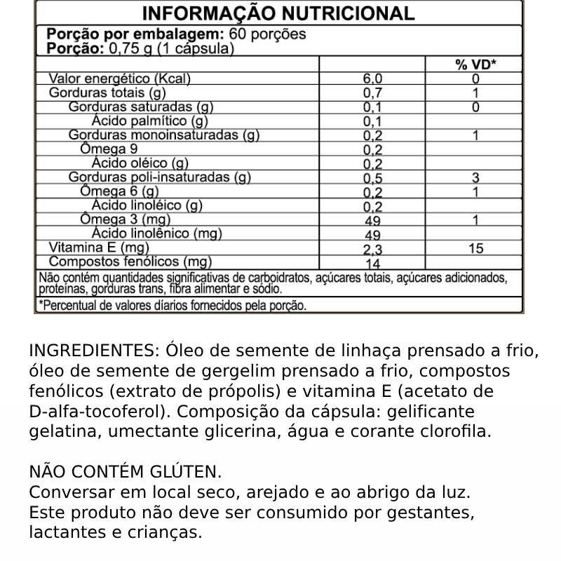 Informações nutricionais