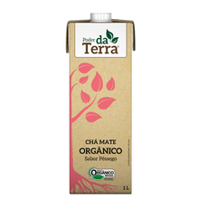 Chá Mate Orgânico Pêssego Poder da Terra 1L