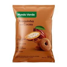 Rosquinha com Cacau sem Glúten Mundo Verde 30g