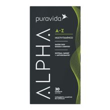 Alpha A-Z Multivitamínico Puravida 30caps